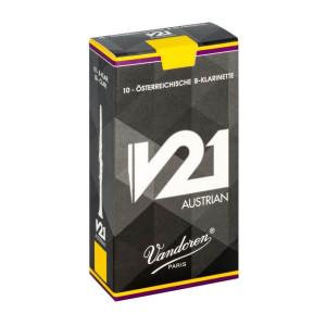 VANDOREN V21 Austrian Clarinet Box Reed
